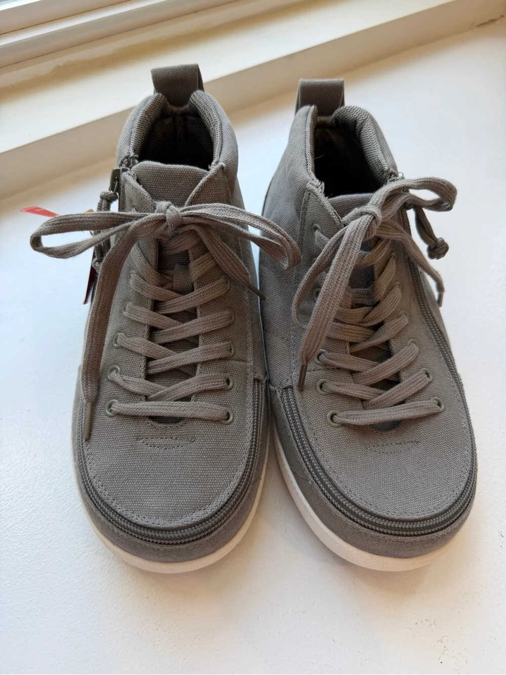 Billy Footwear Dark Grey Classic D R II High Adaptive Inclusive Footwear - Picture 2 of 10